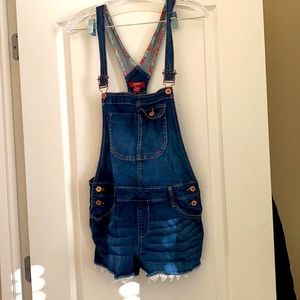 short overalls